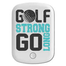 DistinctInk Magnetic Battery Pack, Wireless Portable Charger with USB-C Cable, Compatible with MagSafe iPhone 14 / 13 / 12 Series - Golf Strong Go Long