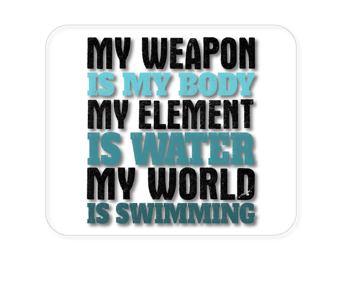 DistinctInk Custom Foam Rubber Mouse Pad - 1/4