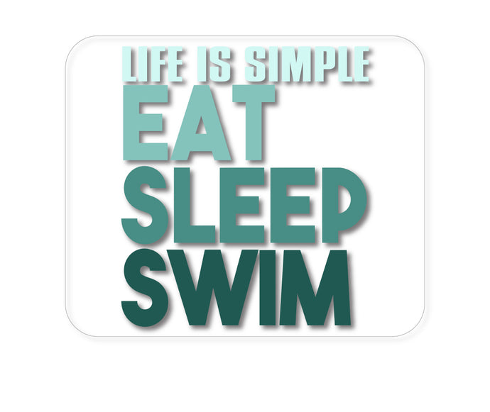 DistinctInk Custom Foam Rubber Mouse Pad - 1/4