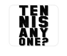 DistinctInk Custom Foam Rubber Mouse Pad - 1/4" Thick - Tennis Anyone?