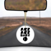 Ace Ace Baby Tennis Ceramic Ornament