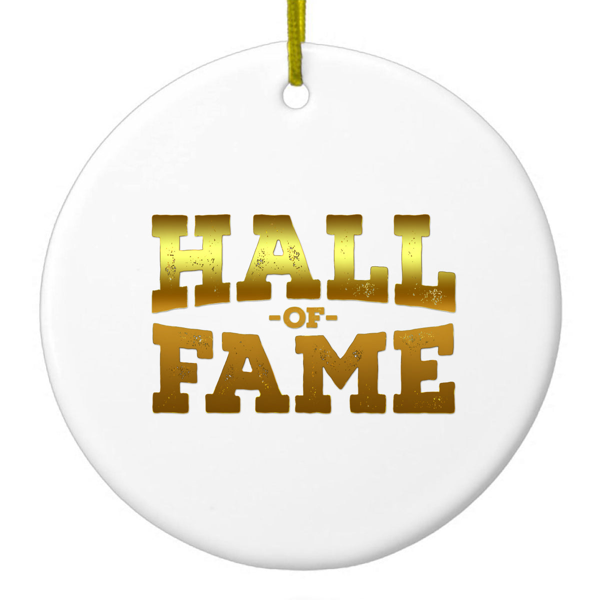 Hall of Fame Ceramic Ornament