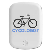 DistinctInk Magnetic Battery Pack, Wireless Portable Charger with USB-C Cable, Compatible with MagSafe iPhone 14 / 13 / 12 Series - Cycologist Bicycle Cycling