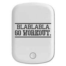 DistinctInk Magnetic Battery Pack, Wireless Portable Charger with USB-C Cable, Compatible with MagSafe iPhone 14 / 13 / 12 Series - Blablabla Go Workout.