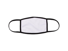 Black White Swirl Vortex Geometric - 3-Ply Reusable Soft Face Mask Covering, Unisex, Cotton Inner Layer