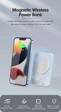 DistinctInk Magnetic Battery Pack, Wireless Portable Charger with USB-C Cable, Compatible with MagSafe iPhone 14 / 13 / 12 Series - Video Games Don't Make Me Violent Lag Does