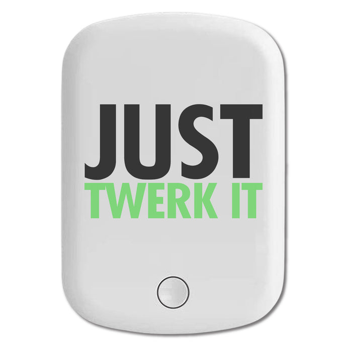 DistinctInk Magnetic Battery Pack, Wireless Portable Charger with USB-C Cable, Compatible with MagSafe iPhone 14 / 13 / 12 Series - Just Twerk It