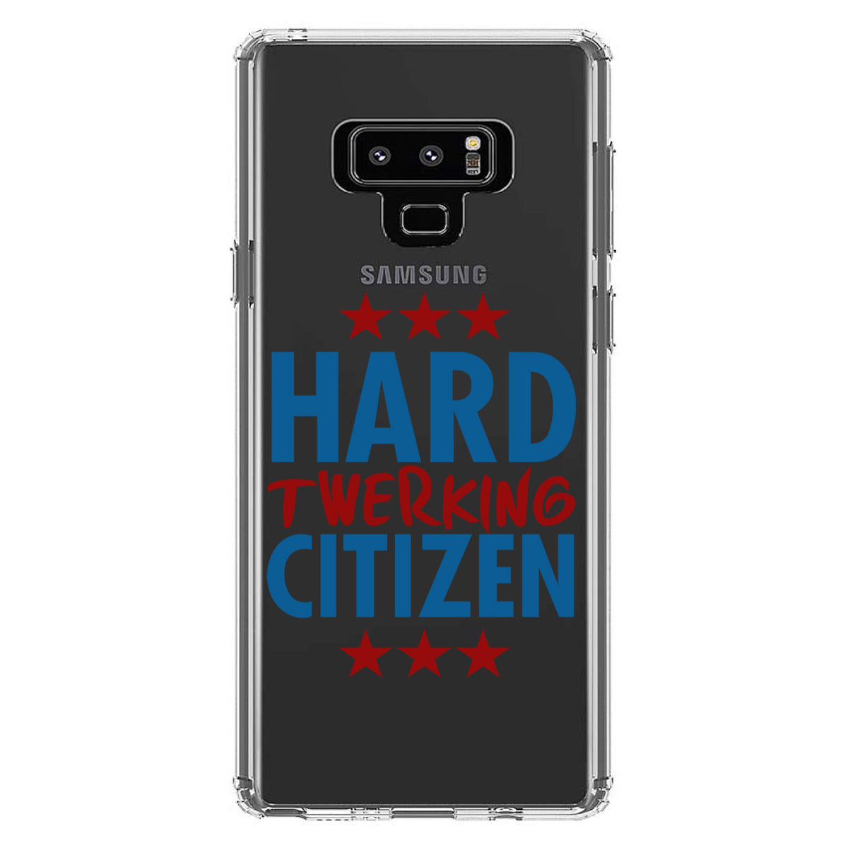 Hard Twerking Citizen Clear Shockproof iPhone Case, view 11