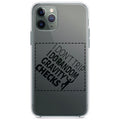 I Don't Trip I Do Random Gravity Checks Clear Shockproof iPhone Case