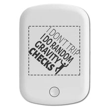 DistinctInk Magnetic Battery Pack, Wireless Portable Charger with USB-C Cable, Compatible with MagSafe iPhone 14 / 13 / 12 Series - I Don't Trip I Do Random Gravity Checks
