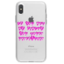 DistinctInk® Clear Shockproof Hybrid Case for Apple iPhone / Samsung Galaxy / Google Pixel - If You Met My Family You Would Understand