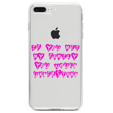 DistinctInk® Clear Shockproof Hybrid Case for Apple iPhone / Samsung Galaxy / Google Pixel - If You Met My Family You Would Understand