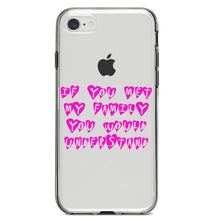 DistinctInk® Clear Shockproof Hybrid Case for Apple iPhone / Samsung Galaxy / Google Pixel - If You Met My Family You Would Understand