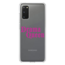 DistinctInk® Clear Shockproof Hybrid Case for Apple iPhone / Samsung Galaxy / Google Pixel - Drama Queen