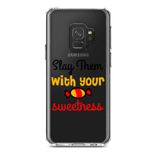 DistinctInk® Clear Shockproof Hybrid Case for Apple iPhone / Samsung Galaxy / Google Pixel - Slay Them With Your Sweetness