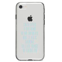 DistinctInk® Clear Shockproof Hybrid Case for Apple iPhone / Samsung Galaxy / Google Pixel - I Pretend to be Normal But It Gets Boring