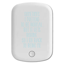 DistinctInk Magnetic Battery Pack, Wireless Portable Charger with USB-C Cable, Compatible with MagSafe iPhone 14 / 13 / 12 Series - I Pretend to be Normal But It Gets Boring