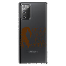 DistinctInk® Clear Shockproof Hybrid Case for Apple iPhone / Samsung Galaxy / Google Pixel - Curls Run the World
