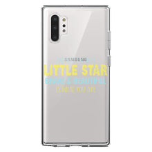 DistinctInk® Clear Shockproof Hybrid Case for Apple iPhone / Samsung Galaxy / Google Pixel - Twinkle Little Star Brave & Beautiful You Are
