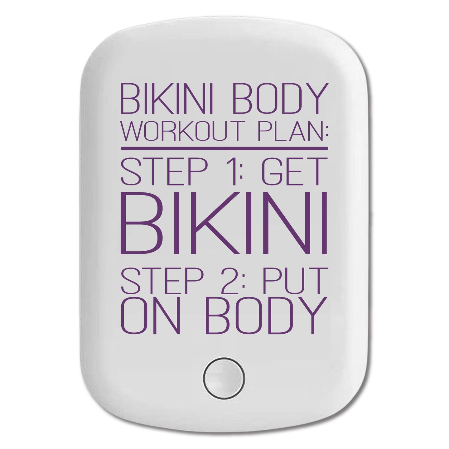 DistinctInk Magnetic Battery Pack, Wireless Portable Charger with USB-C Cable, Compatible with MagSafe iPhone 14 / 13 / 12 Series - Bikini Body Workout Plan Get Bikini Put On Body