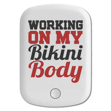 DistinctInk Magnetic Battery Pack, Wireless Portable Charger with USB-C Cable, Compatible with MagSafe iPhone 14 / 13 / 12 Series - Working On My Bikini Body