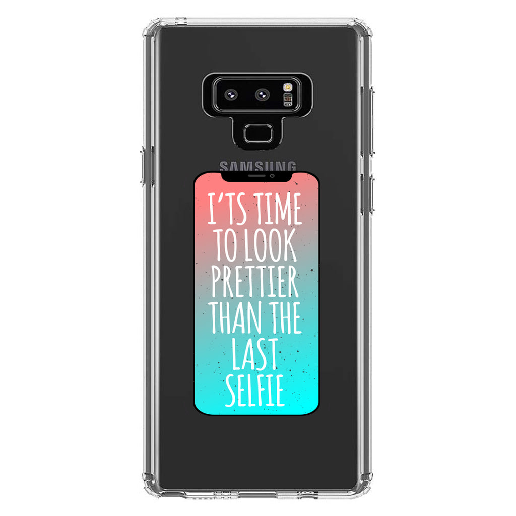 Time To Look Prettier Than the Last Selfie Clear Shockproof iPhone Case, view 11