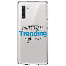 DistinctInk® Clear Shockproof Hybrid Case for Apple iPhone / Samsung Galaxy / Google Pixel - I'm Totally Trending Right Now