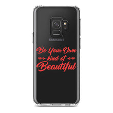 DistinctInk® Clear Shockproof Hybrid Case for Apple iPhone / Samsung Galaxy / Google Pixel - Be Your Own Kind of Beautiful