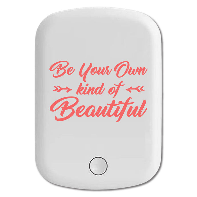DistinctInk Magnetic Battery Pack, Wireless Portable Charger with USB-C Cable, Compatible with MagSafe iPhone 14 / 13 / 12 Series - Be Your Own Kind of Beautiful