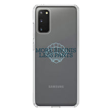 DistinctInk® Clear Shockproof Hybrid Case for Apple iPhone / Samsung Galaxy / Google Pixel - More Bikinis Less Pants