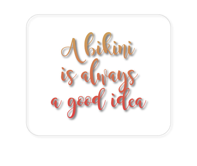 DistinctInk Custom Foam Rubber Mouse Pad - 1/4