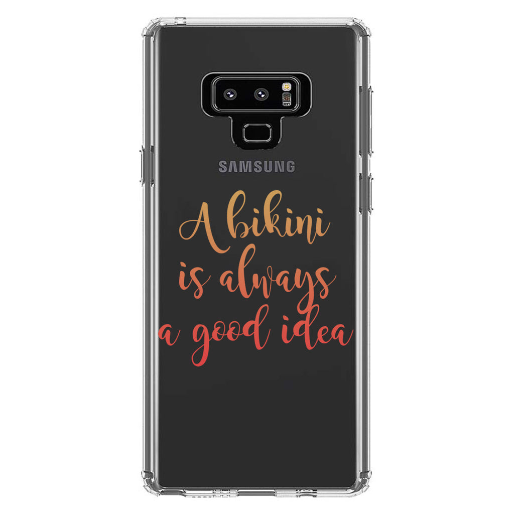 A Bikini is Always a Good Idea Clear Shockproof iPhone Case, view 11