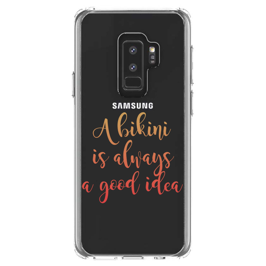 A Bikini is Always a Good Idea Clear Shockproof iPhone Case, view 20