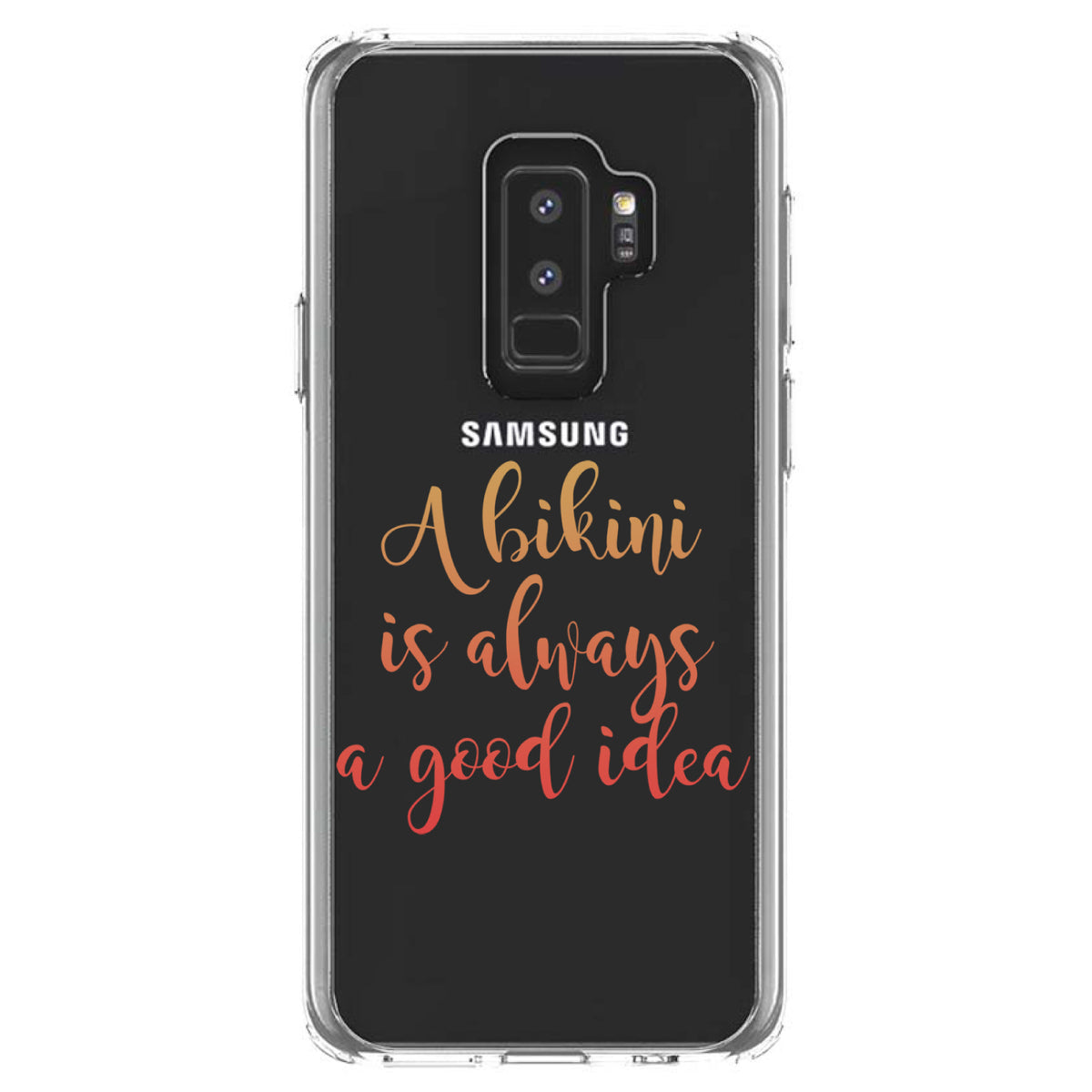 A Bikini is Always a Good Idea Clear Shockproof iPhone Case, view 20