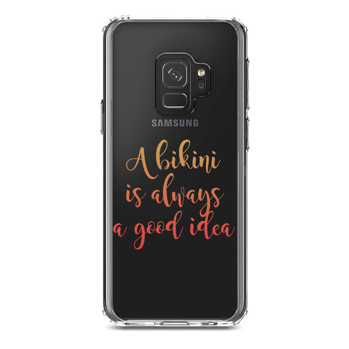A Bikini is Always a Good Idea Clear Shockproof iPhone Case, view 19