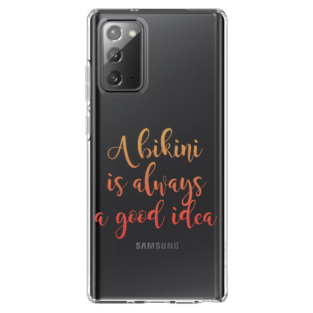 A Bikini is Always a Good Idea Clear Shockproof iPhone Case, view 7