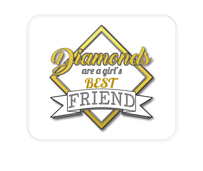 DistinctInk Custom Foam Rubber Mouse Pad - 1/4