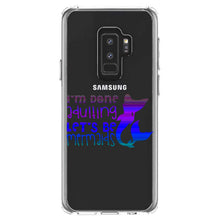 DistinctInk® Clear Shockproof Hybrid Case for Apple iPhone / Samsung Galaxy / Google Pixel - I'm Done Adulting Let's Be Mermaids