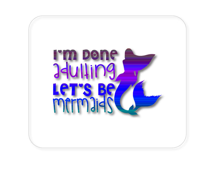DistinctInk Custom Foam Rubber Mouse Pad - 1/4