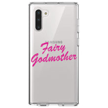 DistinctInk® Clear Shockproof Hybrid Case for Apple iPhone / Samsung Galaxy / Google Pixel - Fairy Godmother