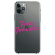DistinctInk® Clear Shockproof Hybrid Case for Apple iPhone / Samsung Galaxy / Google Pixel - Fairy Godmother