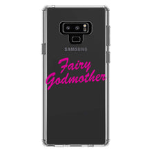 DistinctInk® Clear Shockproof Hybrid Case for Apple iPhone / Samsung Galaxy / Google Pixel - Fairy Godmother
