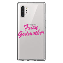 DistinctInk® Clear Shockproof Hybrid Case for Apple iPhone / Samsung Galaxy / Google Pixel - Fairy Godmother