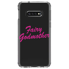 DistinctInk® Clear Shockproof Hybrid Case for Apple iPhone / Samsung Galaxy / Google Pixel - Fairy Godmother