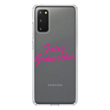 DistinctInk® Clear Shockproof Hybrid Case for Apple iPhone / Samsung Galaxy / Google Pixel - Fairy Godmother