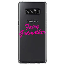 DistinctInk® Clear Shockproof Hybrid Case for Apple iPhone / Samsung Galaxy / Google Pixel - Fairy Godmother