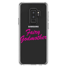 DistinctInk® Clear Shockproof Hybrid Case for Apple iPhone / Samsung Galaxy / Google Pixel - Fairy Godmother