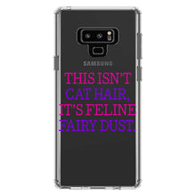 DistinctInk® Clear Shockproof Hybrid Case for Apple iPhone / Samsung Galaxy / Google Pixel - This Isn't Cat Hair It's Feline Fairy Dust
