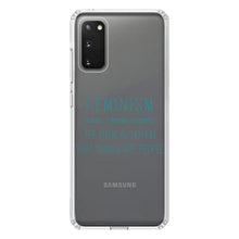 DistinctInk® Clear Shockproof Hybrid Case for Apple iPhone / Samsung Galaxy / Google Pixel - Feminism Definition Women Are People