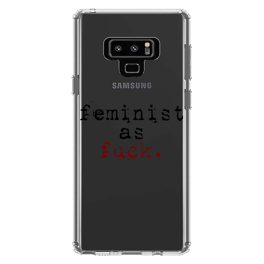 Feminist as F%ck Clear Shockproof iPhone Case, view 11